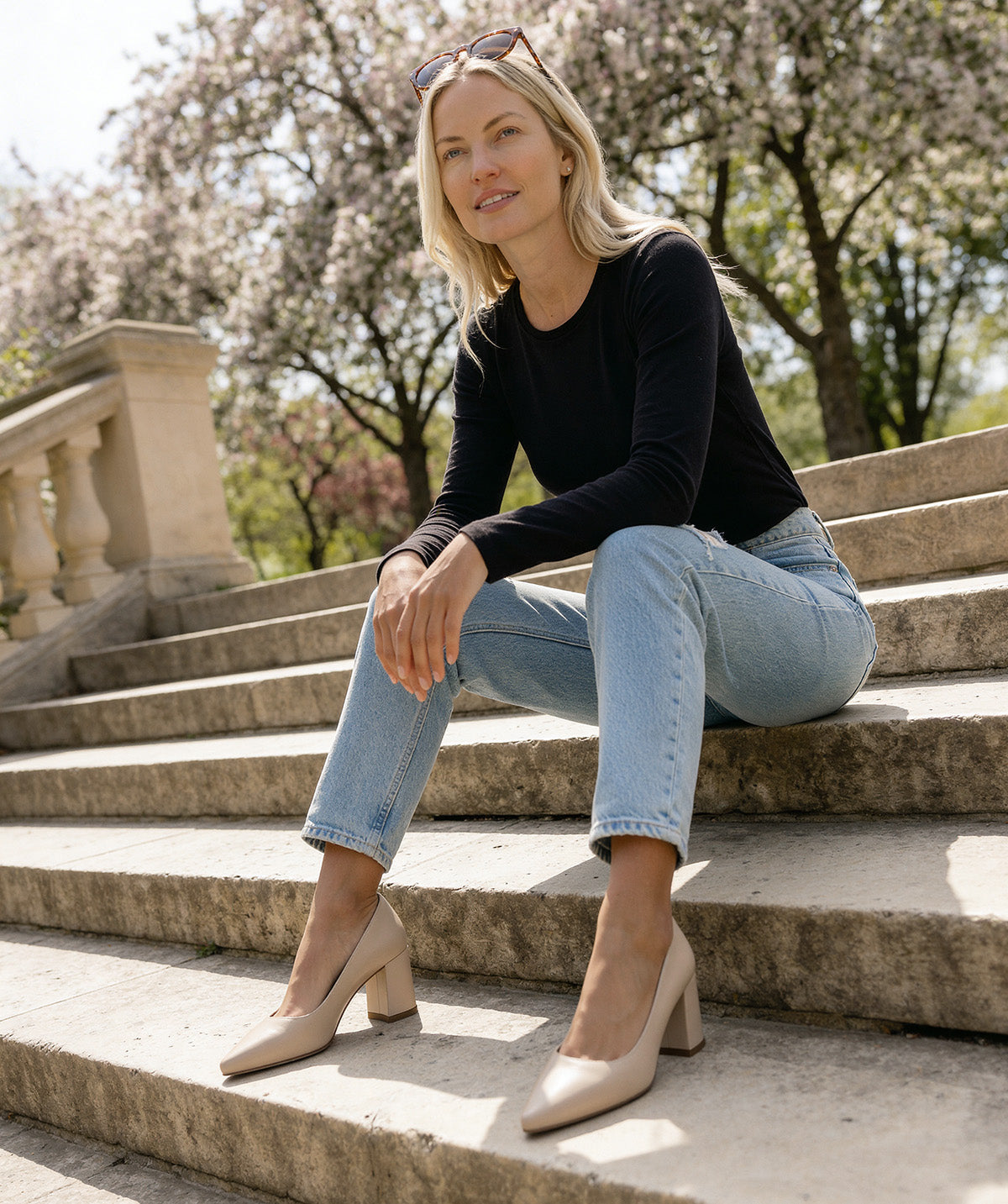 ANABEL Nude Pumps