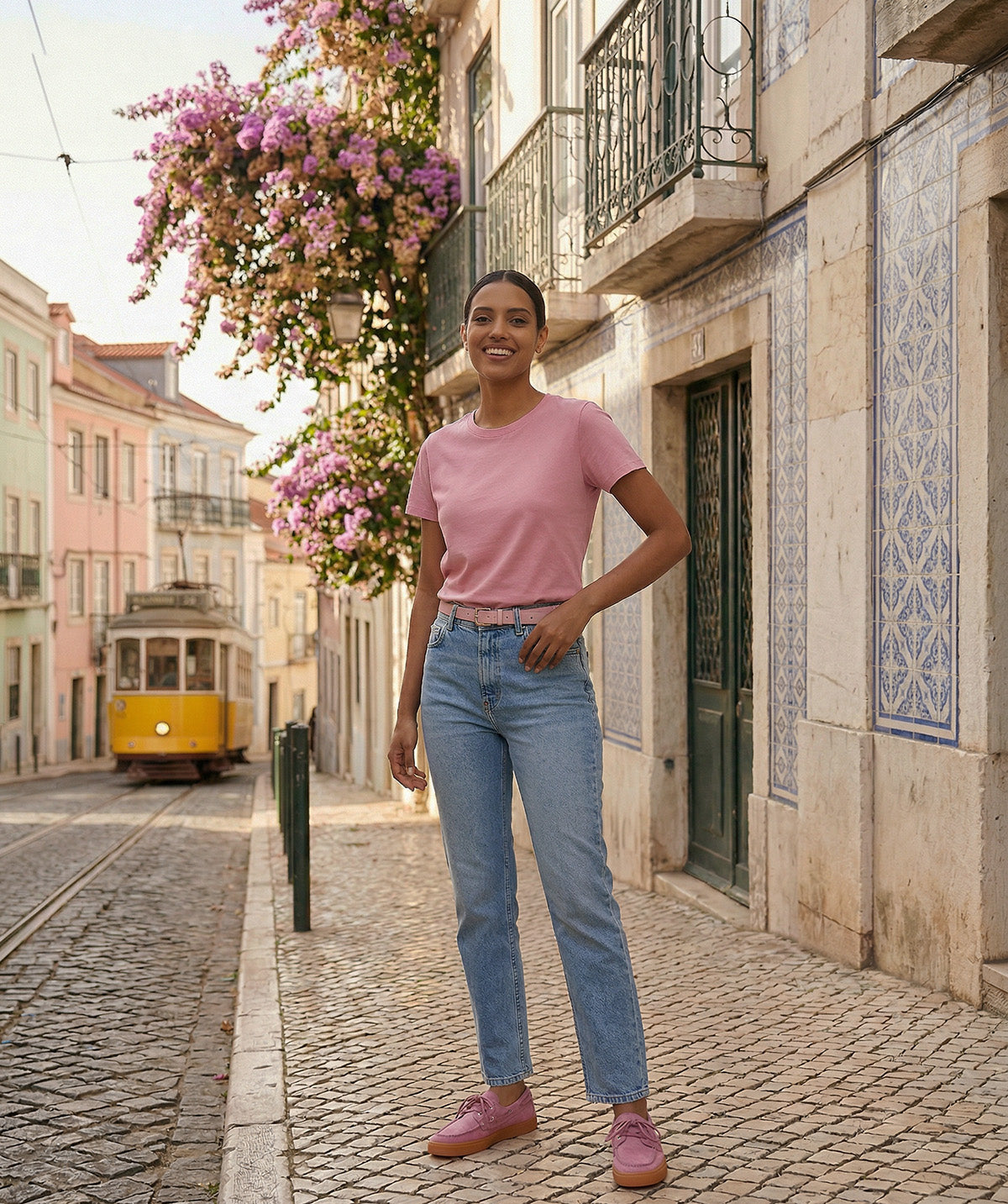 ANITA Pink Loafers