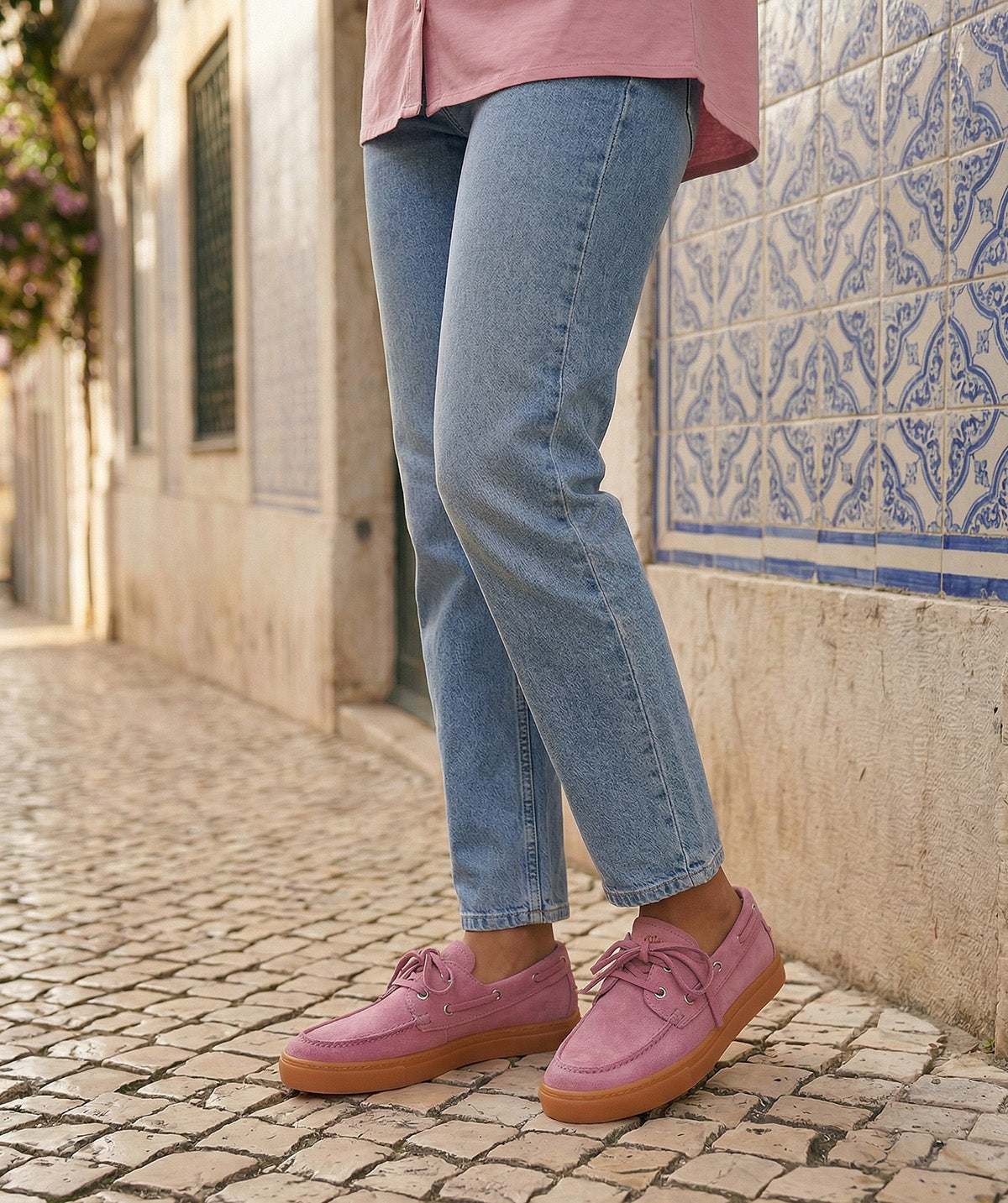 ANITA Pink Loafers