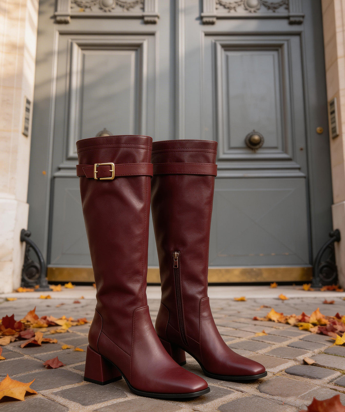 Boots JADE PLUM