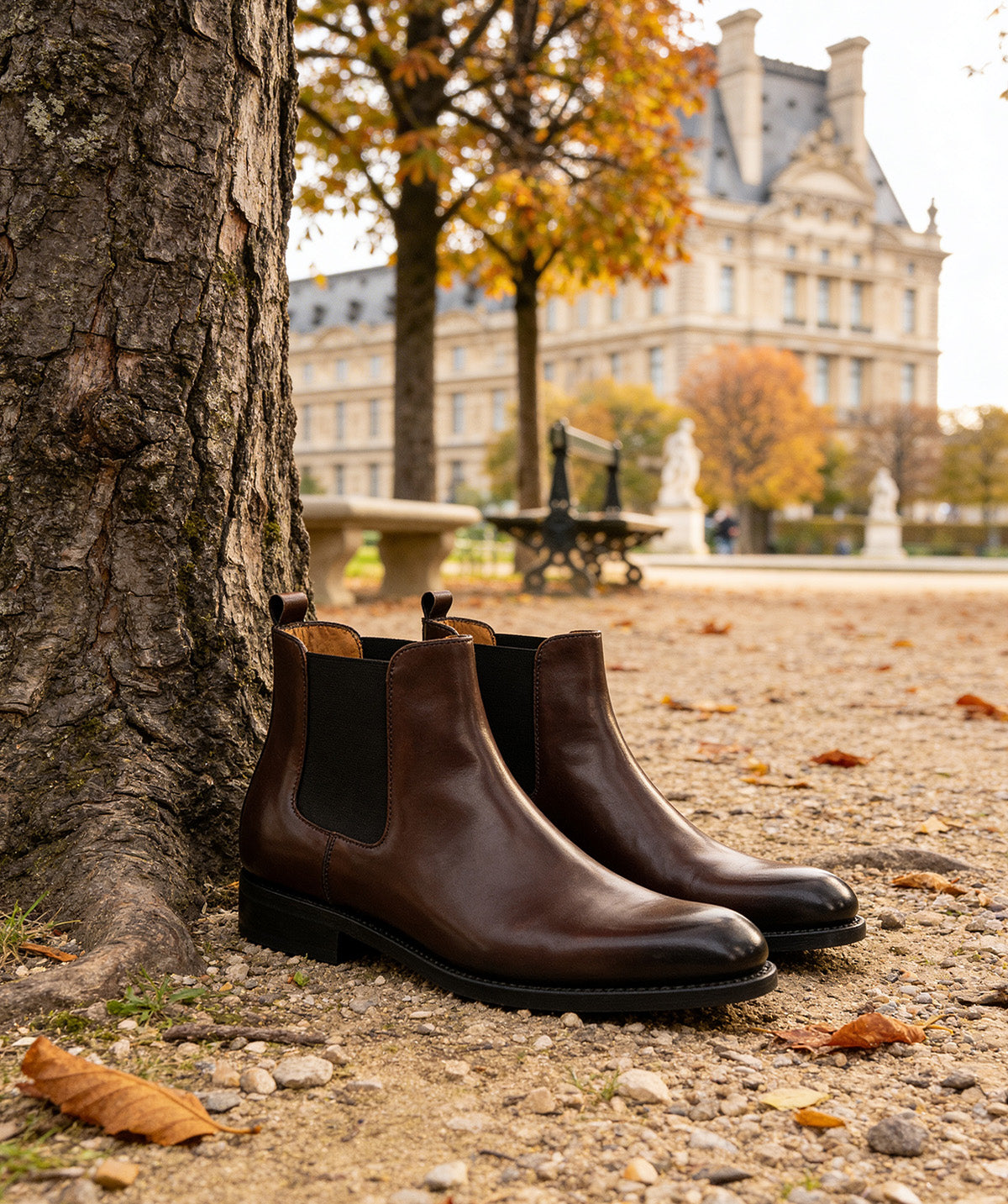 MARY Dark Brown Ankle Boots
