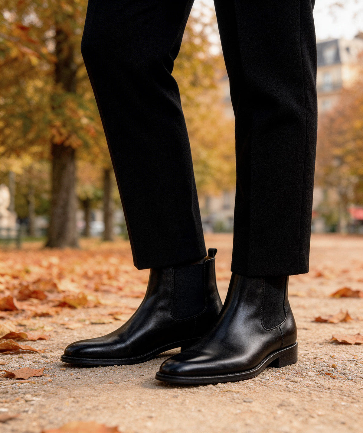 MARY Black Ankle Boots
