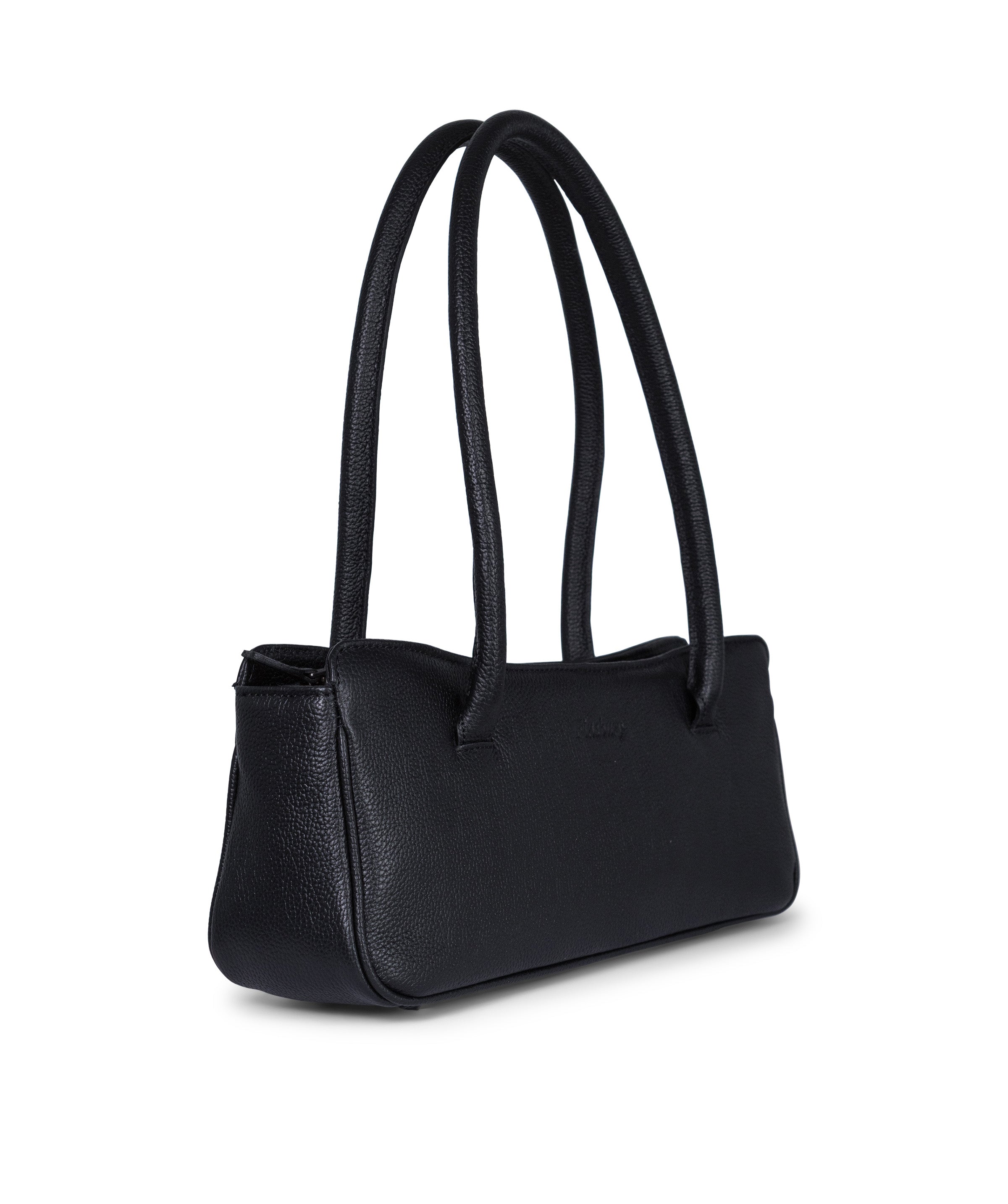 DONA Grainy Black Bag