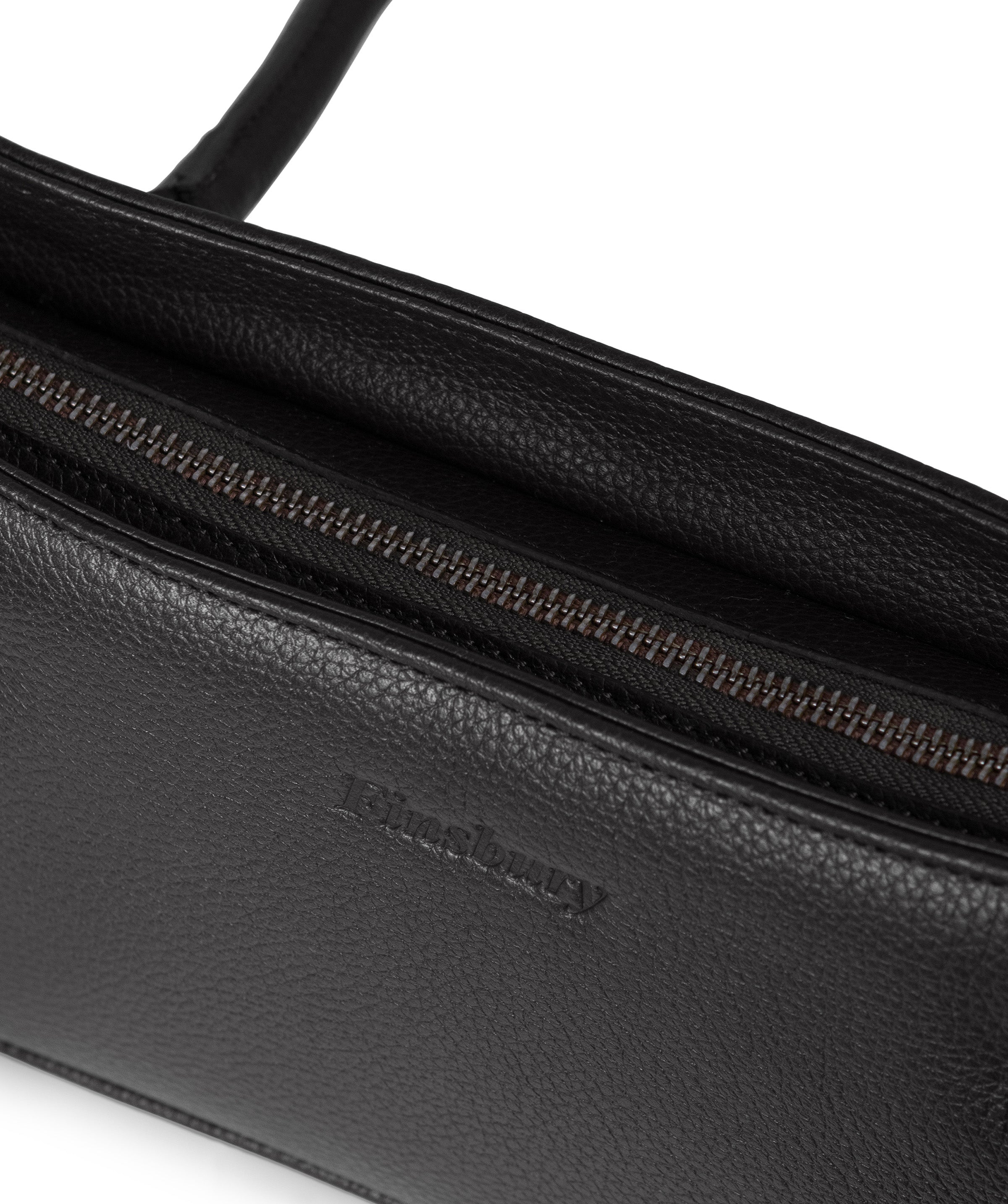 DONA Grainy Black Bag