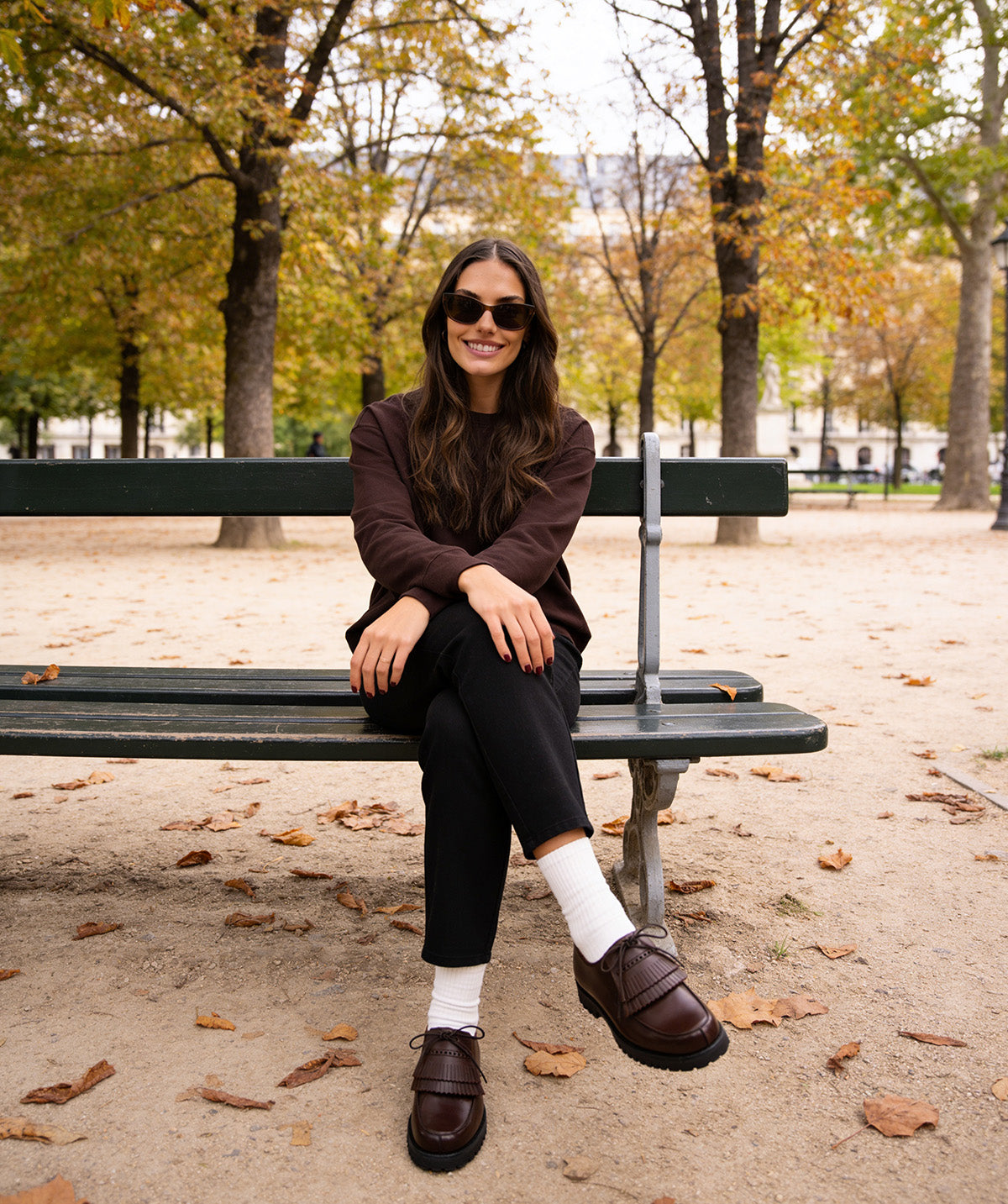 LEONIE Derbies Brown