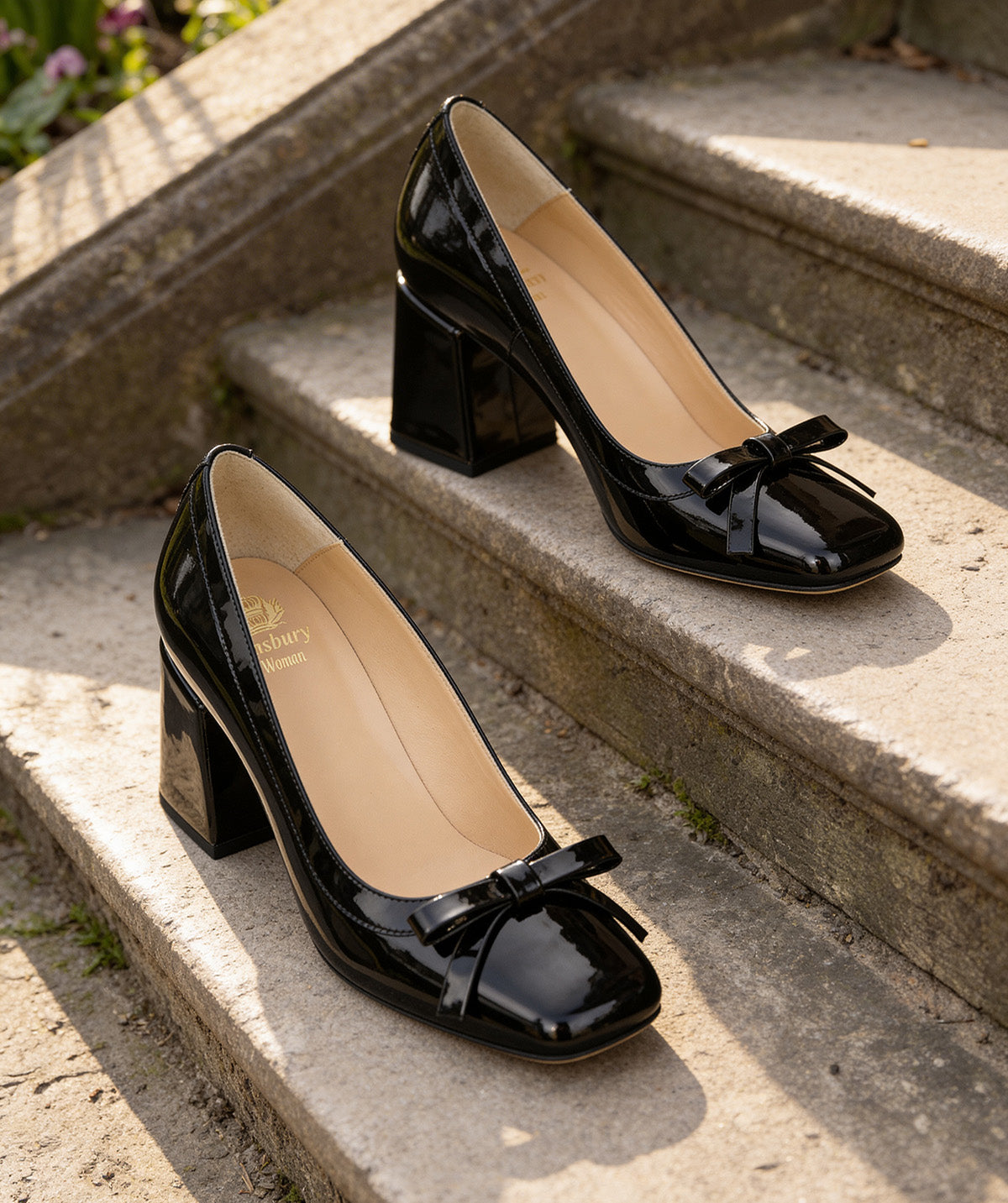 Escarpins CARLA Vernis Noir