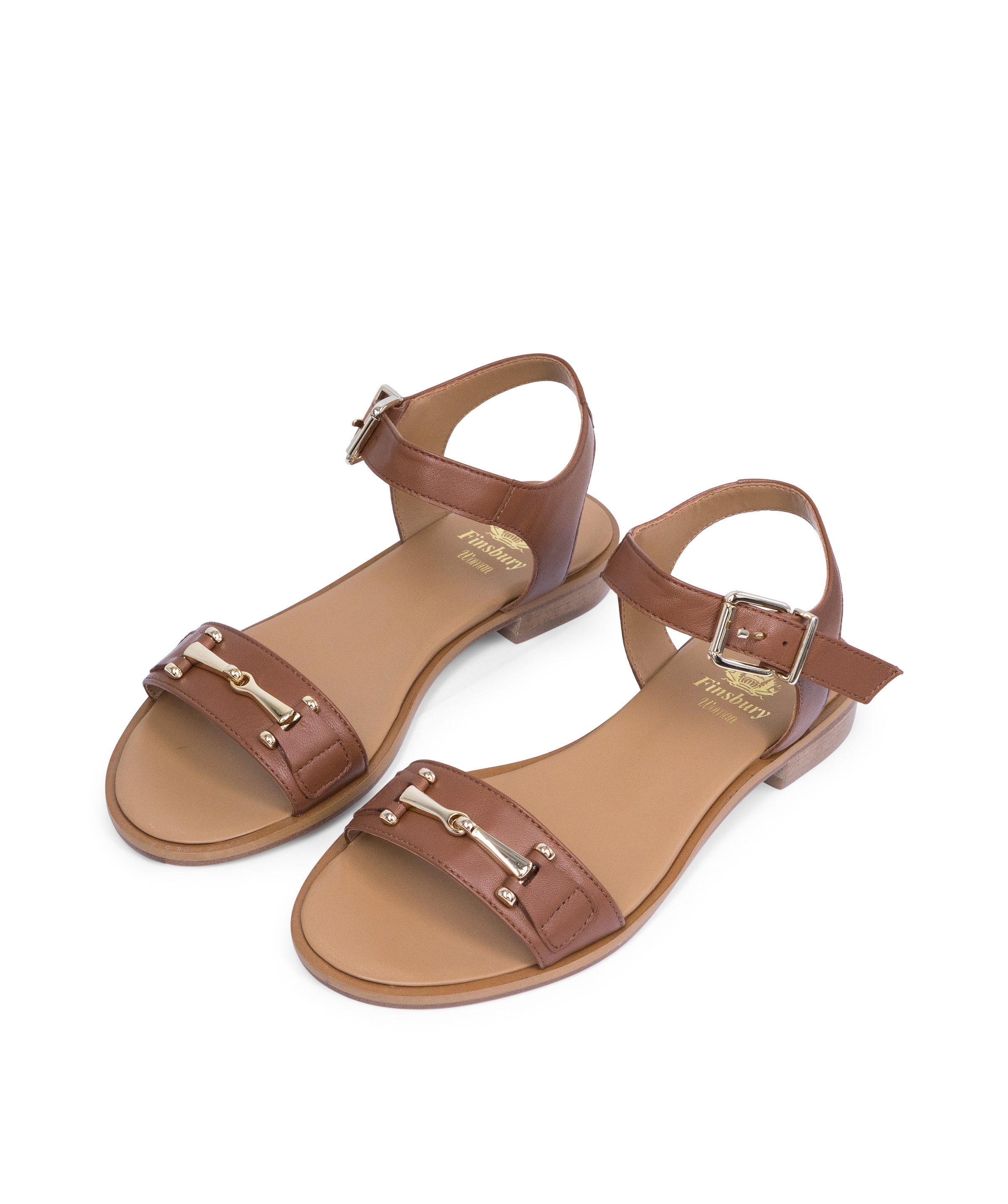 LEA Cognac Sandals