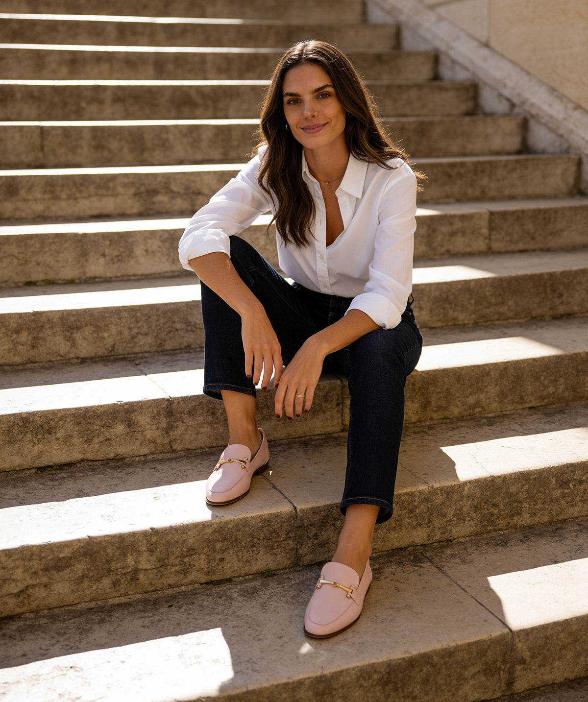 AMELIE Loafers Petal Pink