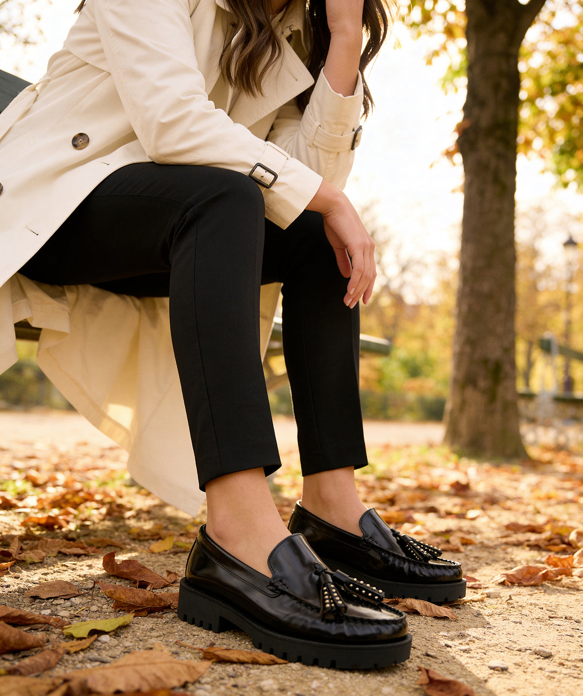 Mocassins ARIANE Noir