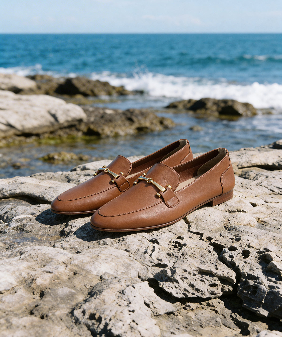 Mocassins AMELIE Cognac