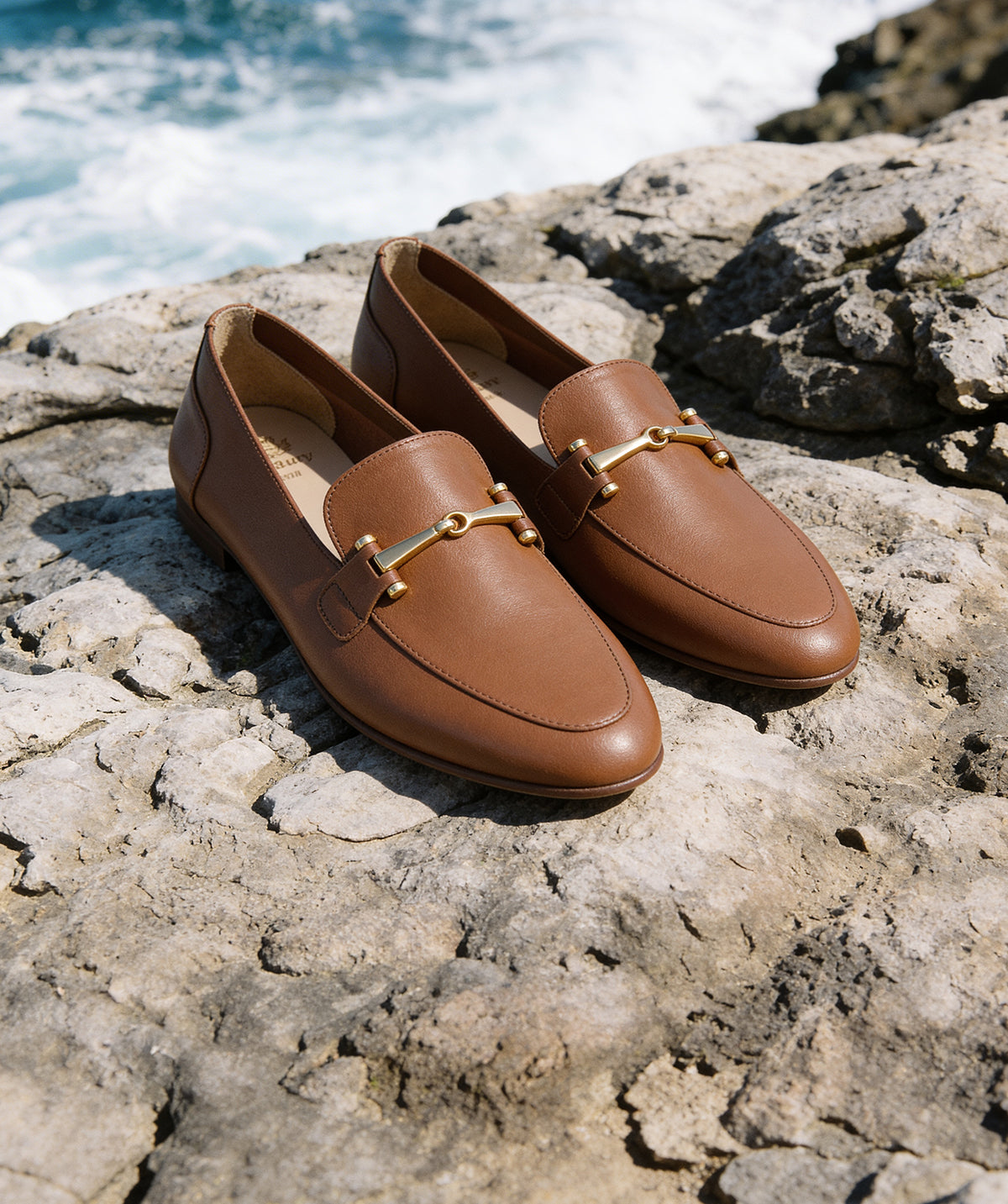 Mocassins AMELIE Cognac