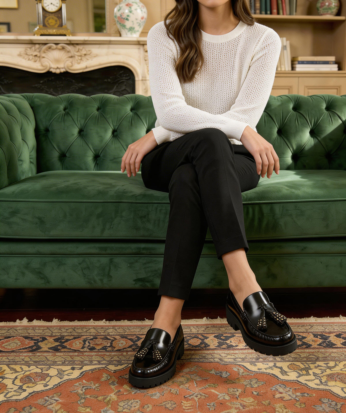 Mocassins ARIANE Noir