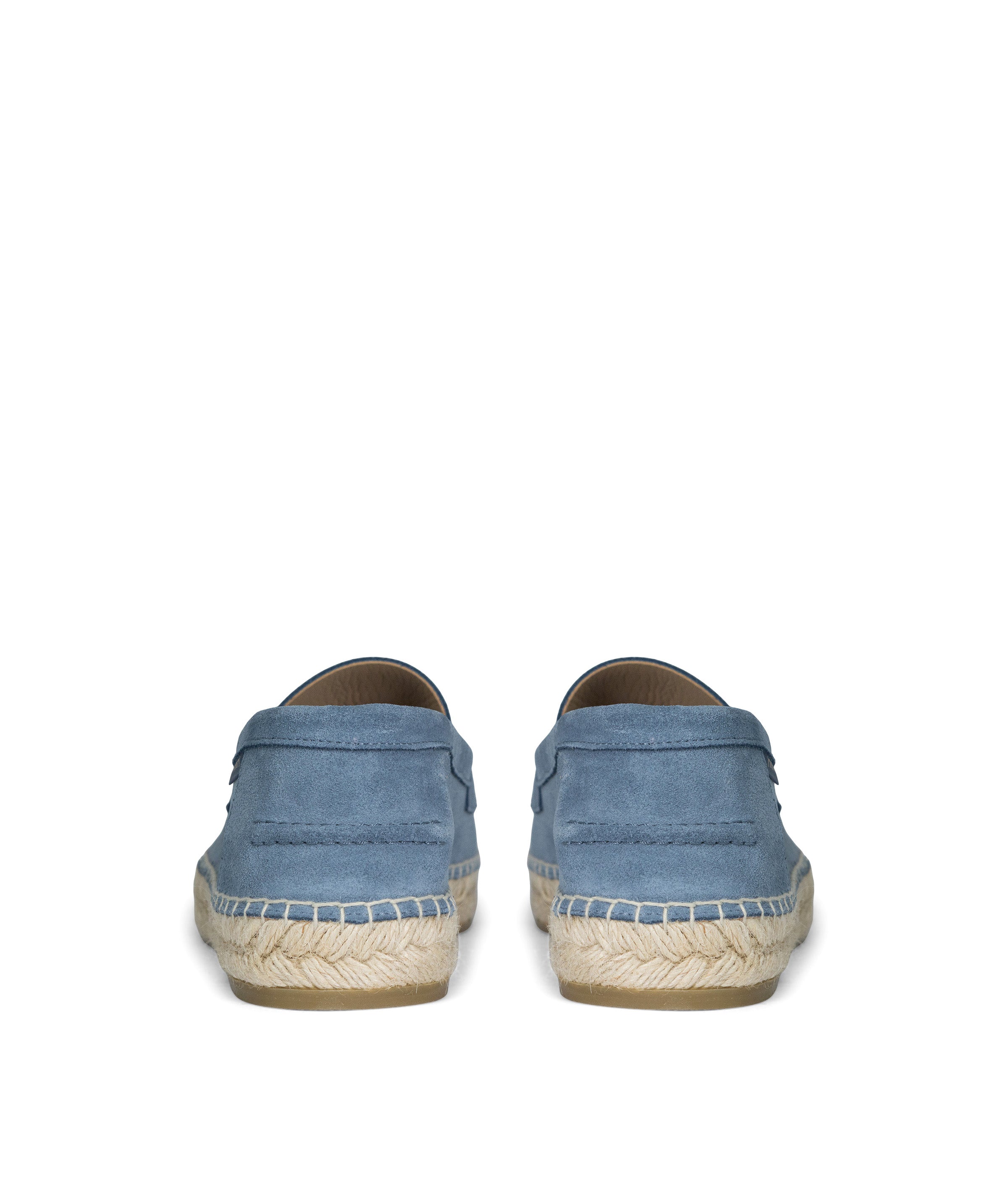 NEVADA Suede Blue Loafers