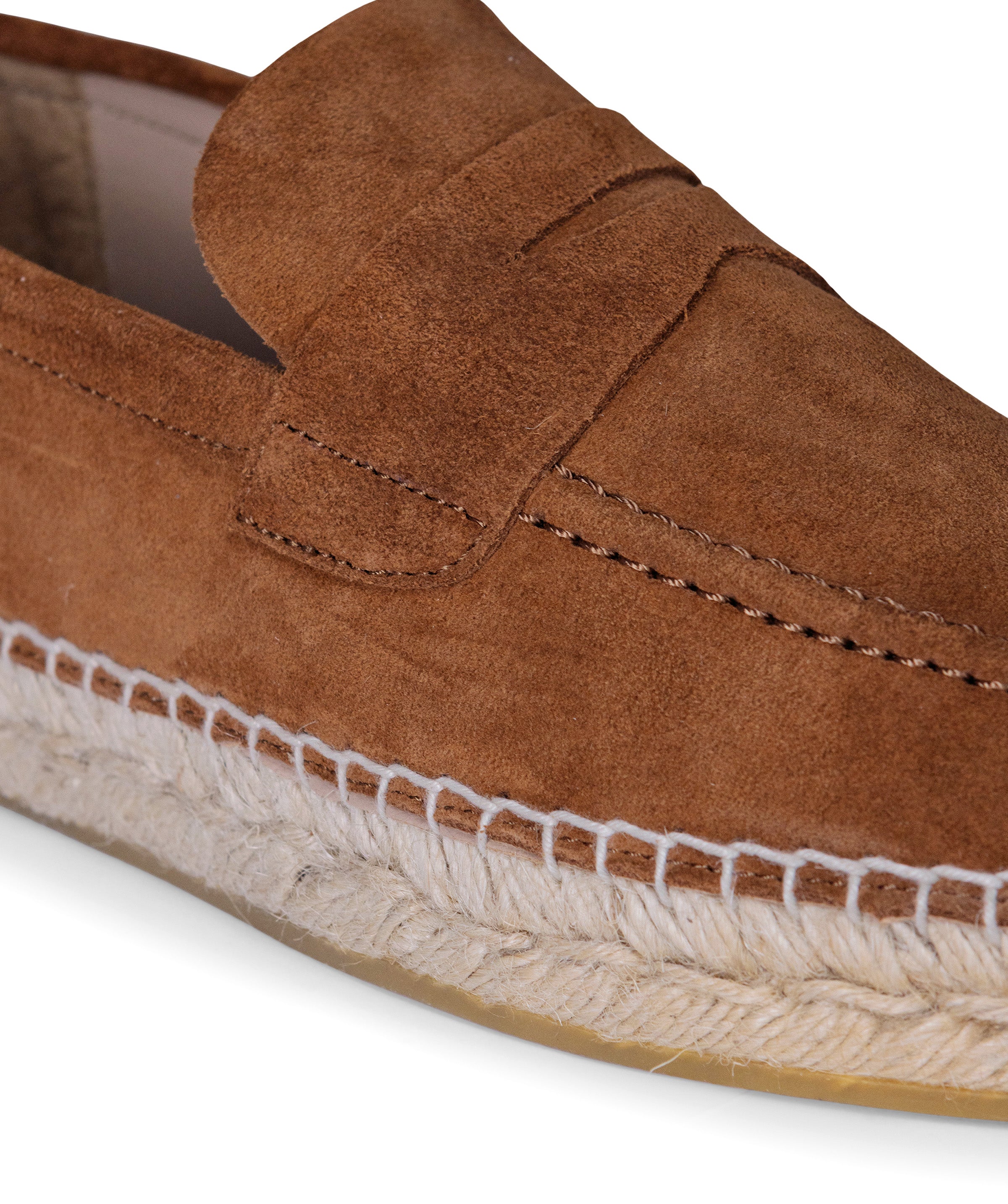 NEVADA Suede Brown Loafers