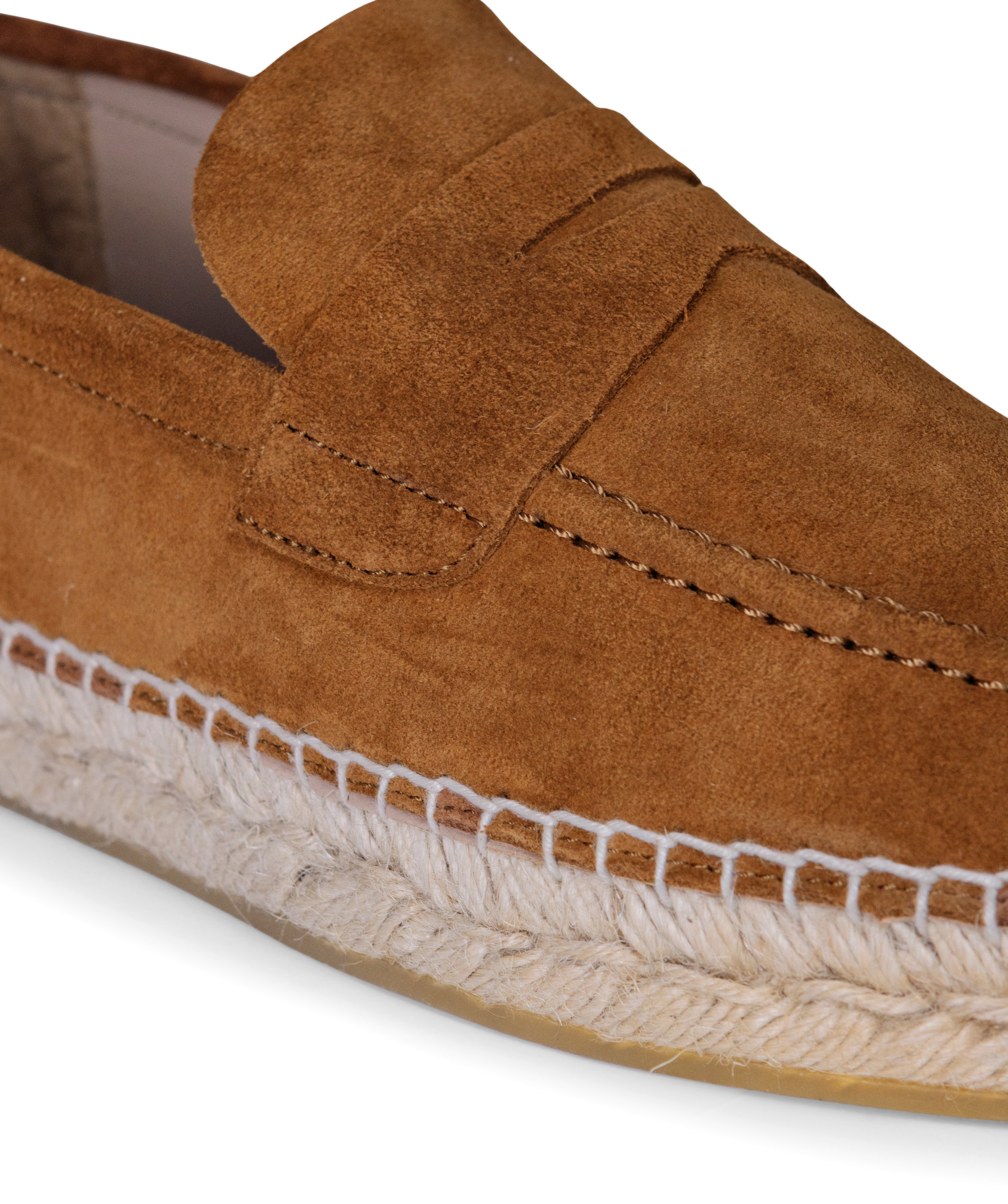 NEVADA Suede Brown Loafers