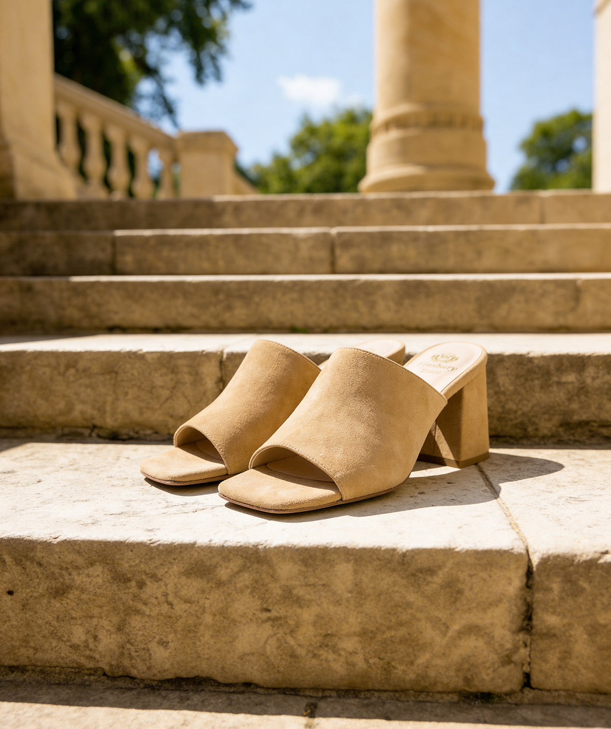 SONIA Beige Mule