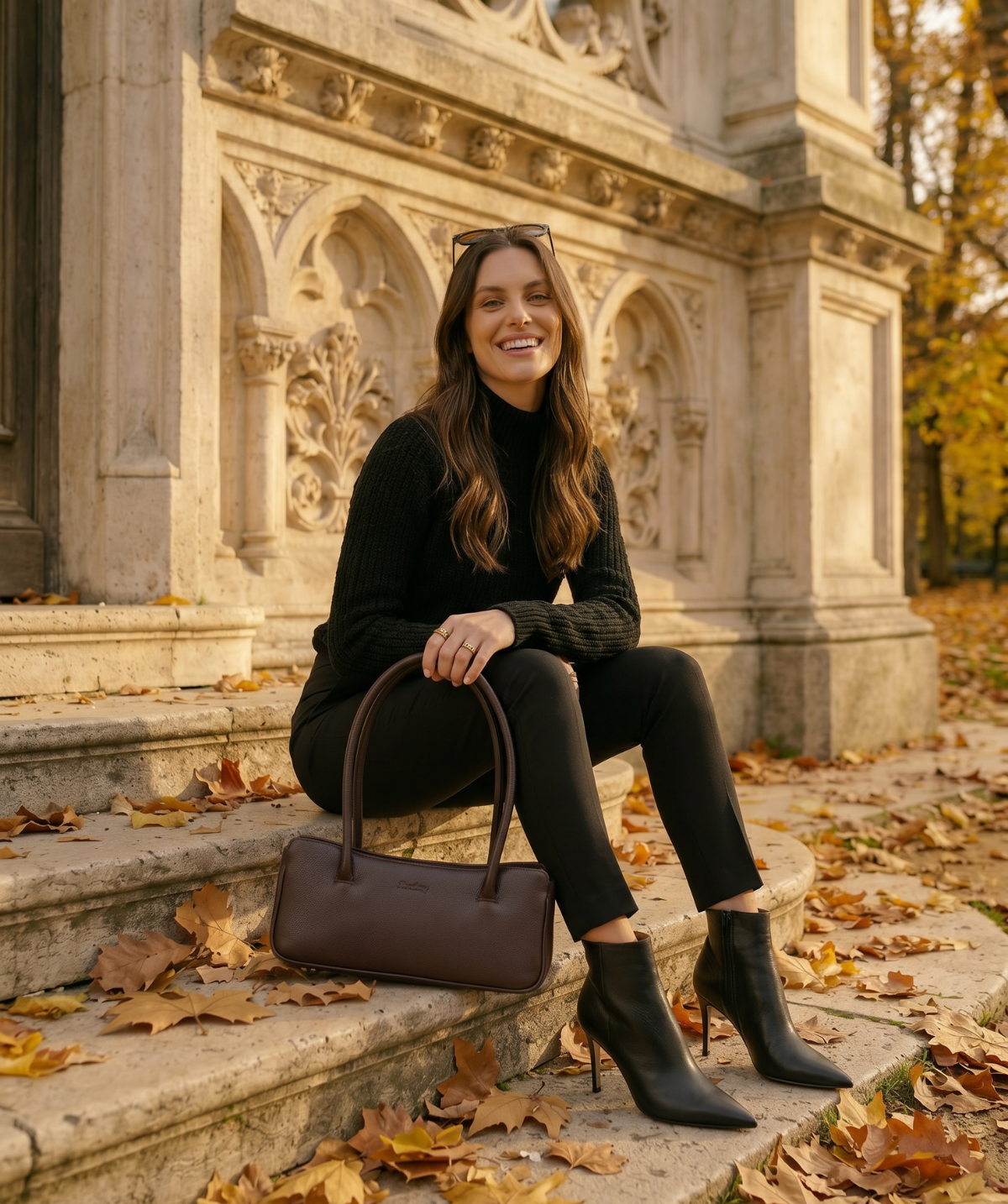 DONA Grainy Brown Bag