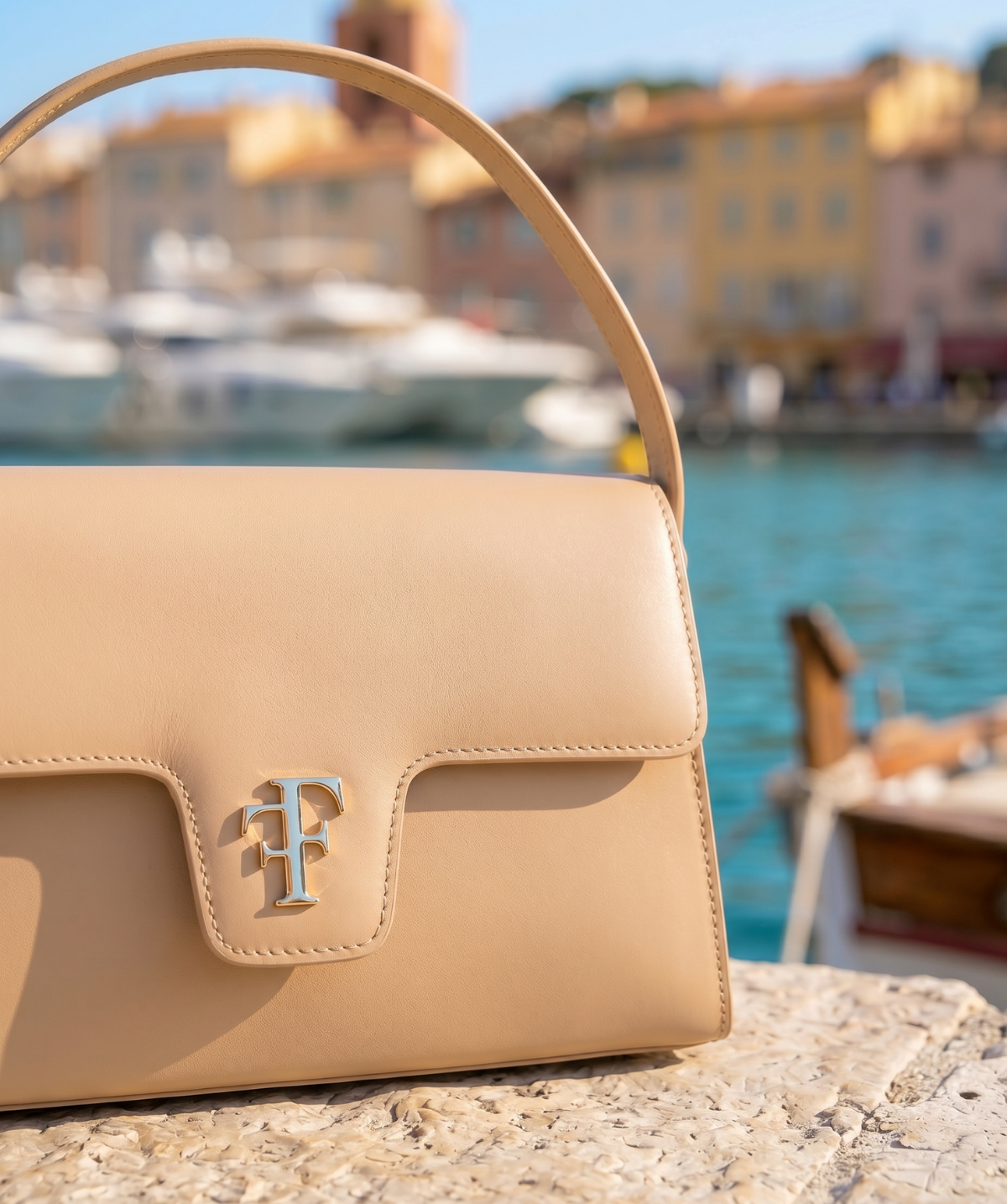Sac FF23 Beige Argent