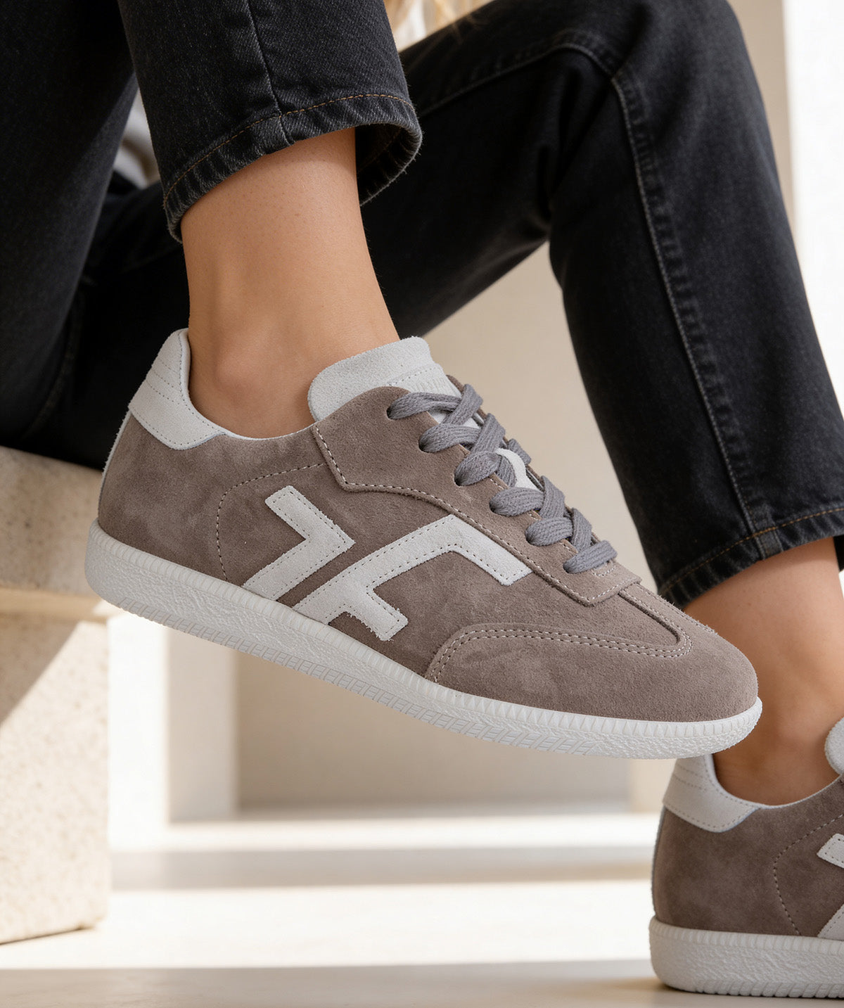 Sneakers MATHILDE Grey White