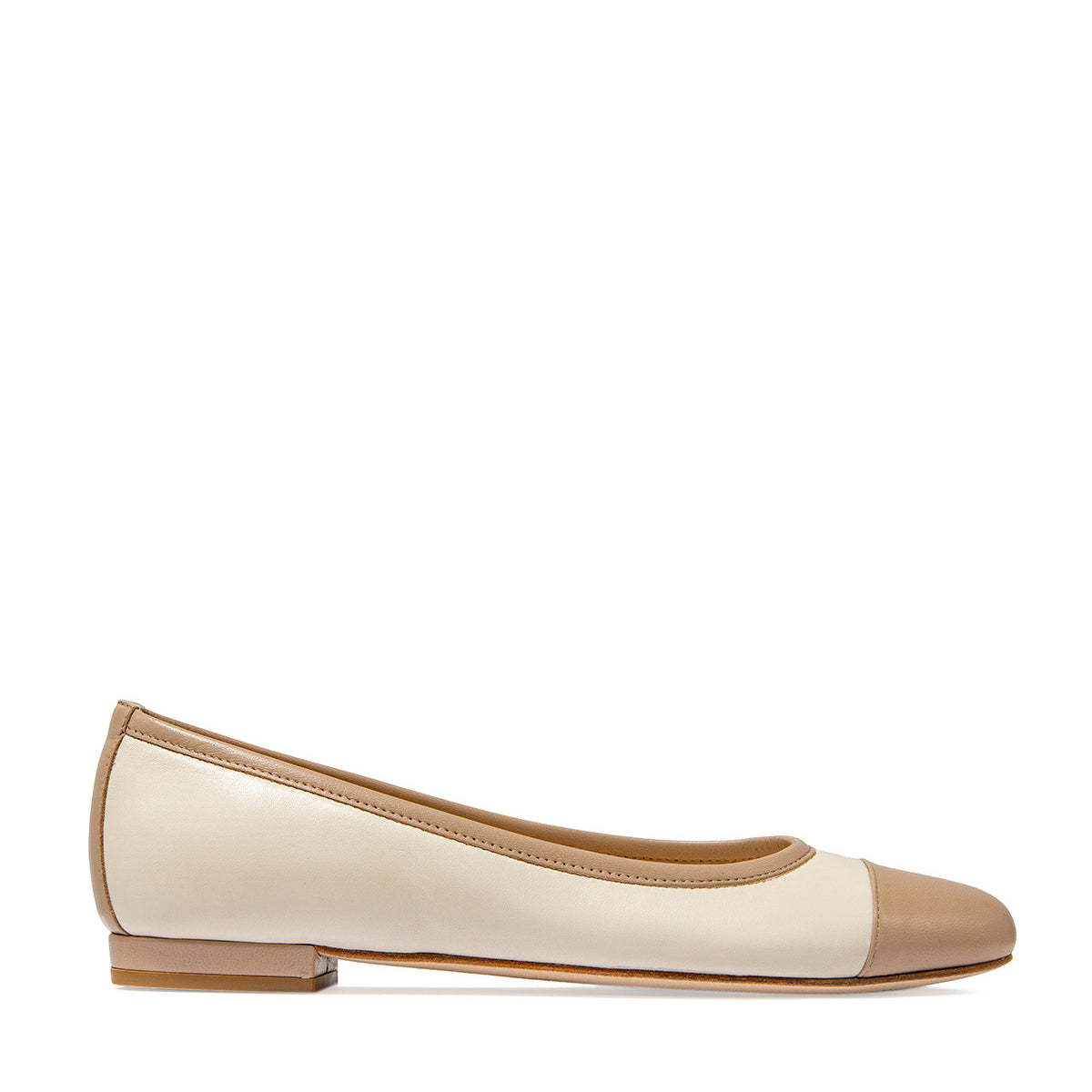 Ballerines blanches mary jane LYO à bride • Vanessa Wu