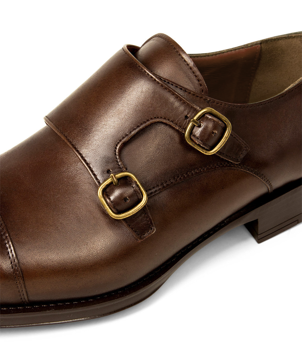 Boucles SHELTON Marron