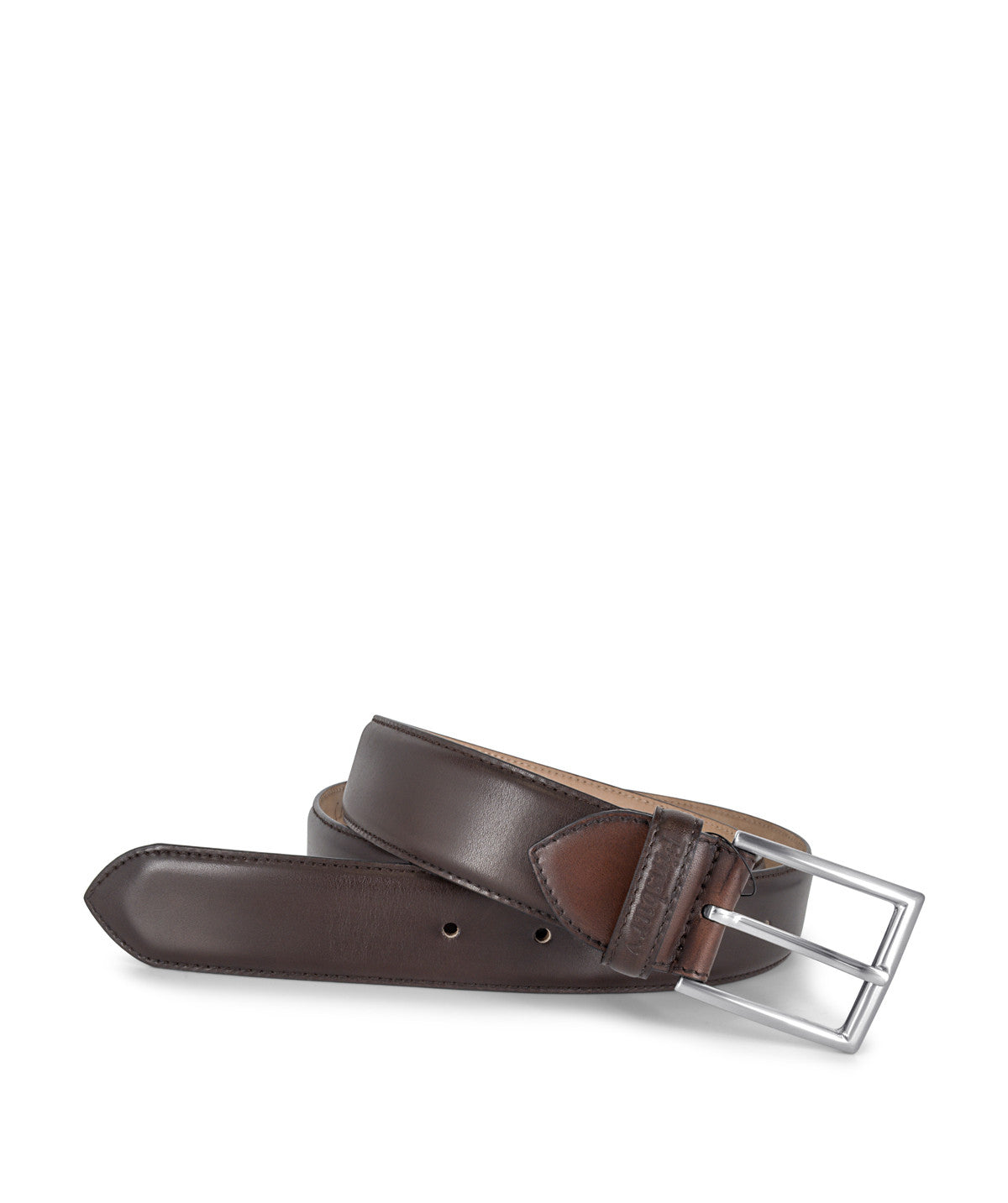 Ceinture Cuir Marron Sombre (nouveau modèle)