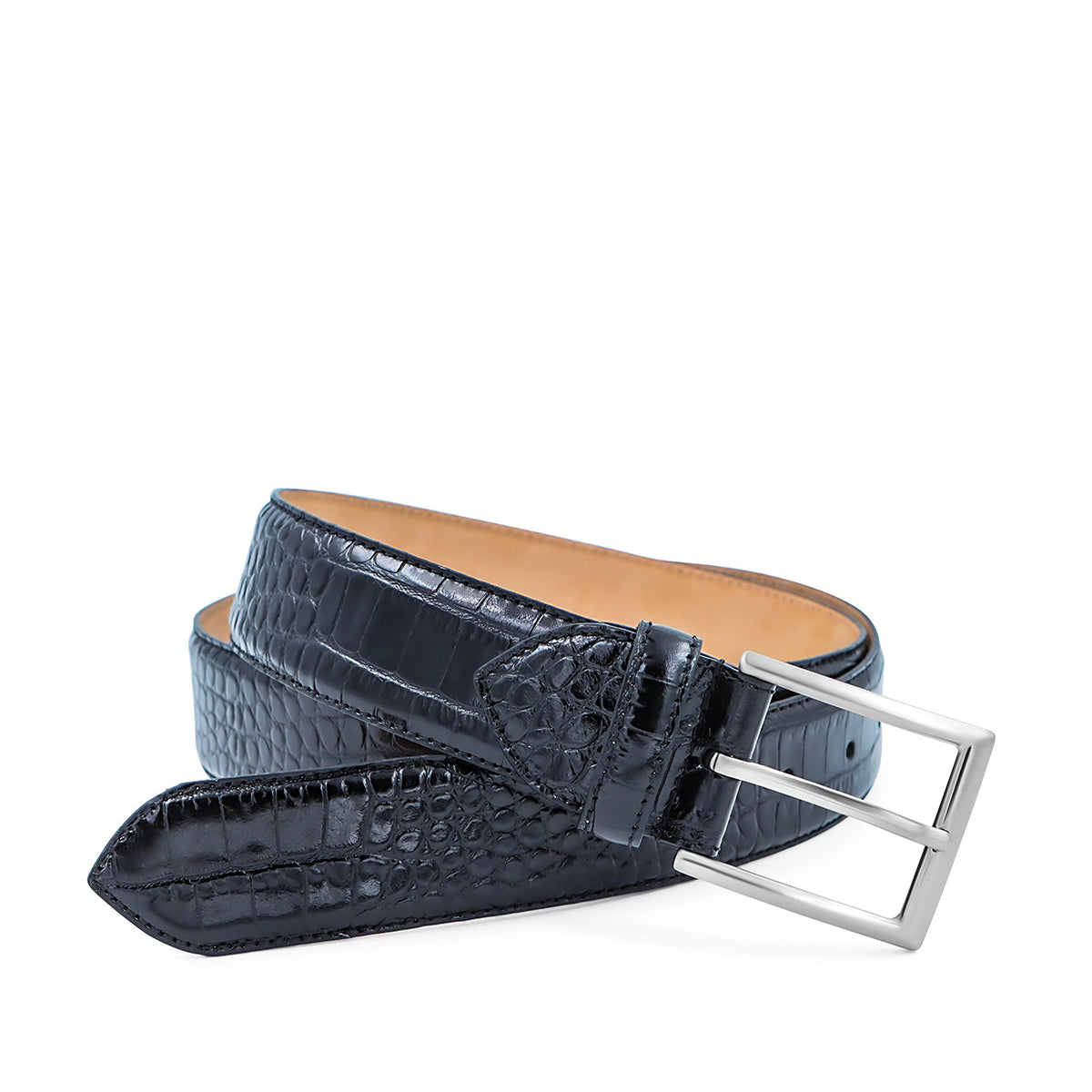 ceinture-homme-croco-relief-