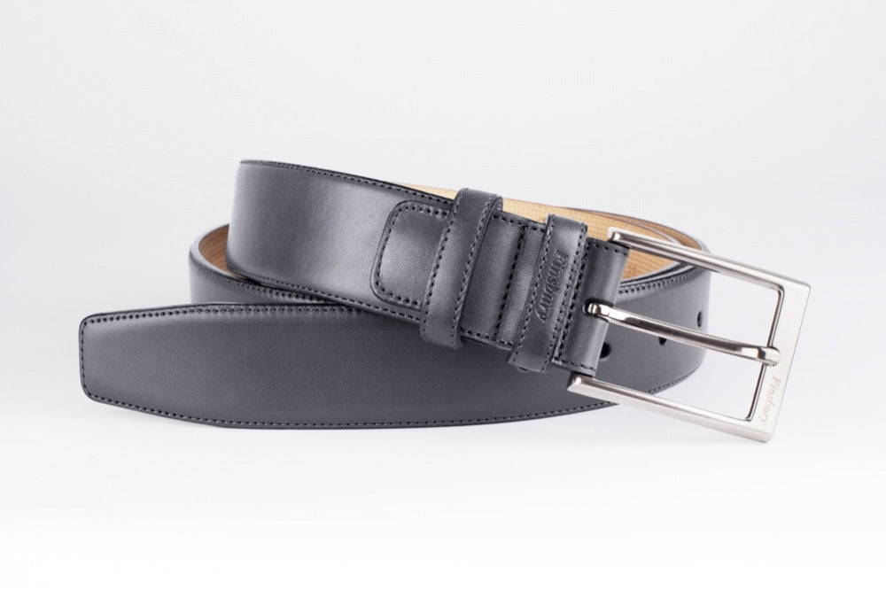 Ceinture Cuir Gris