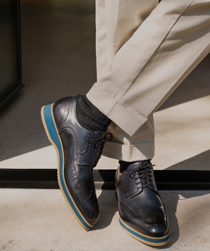 Derby ELIAS Bleu Minuit