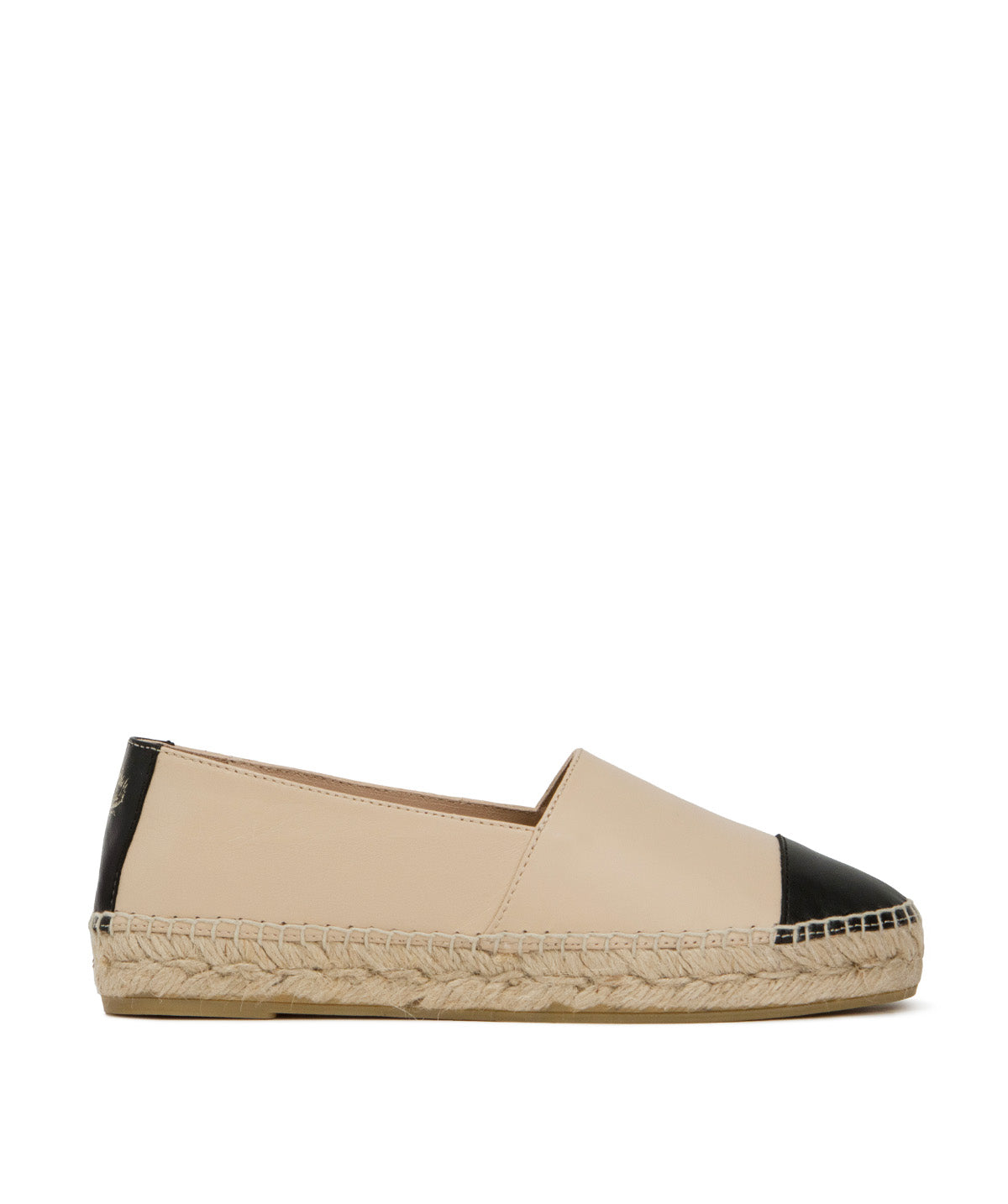 Espadrille IZIA Beige et Noir