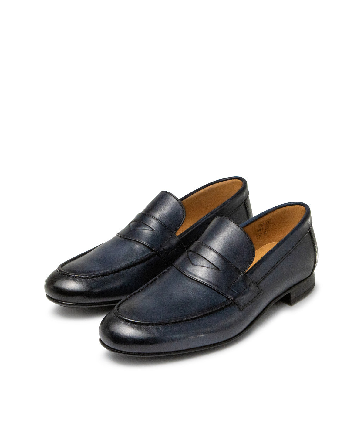 Mocassin CLAYTON Bleu Patiné