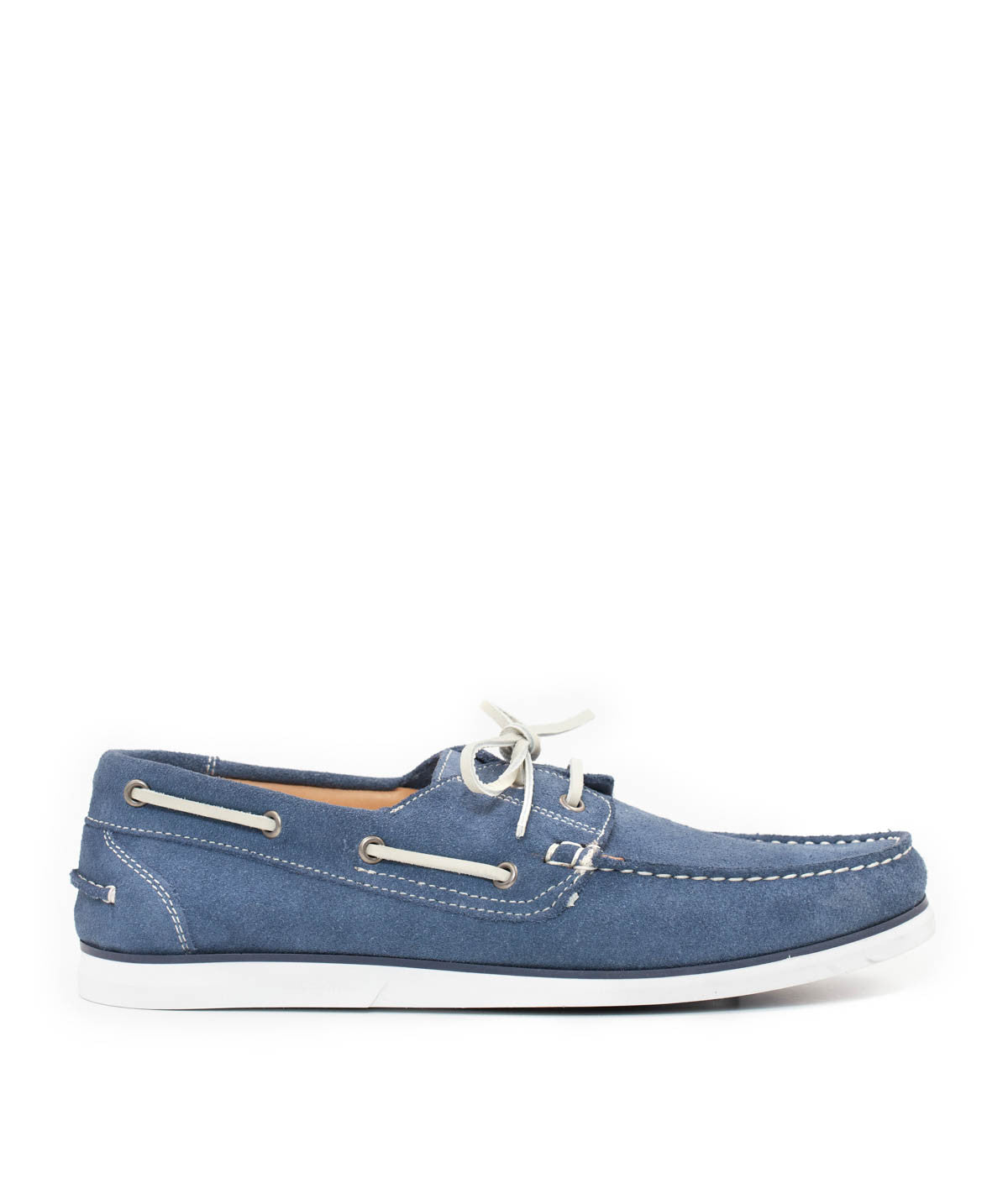 Mocassin MALLORCA Daim Bleu