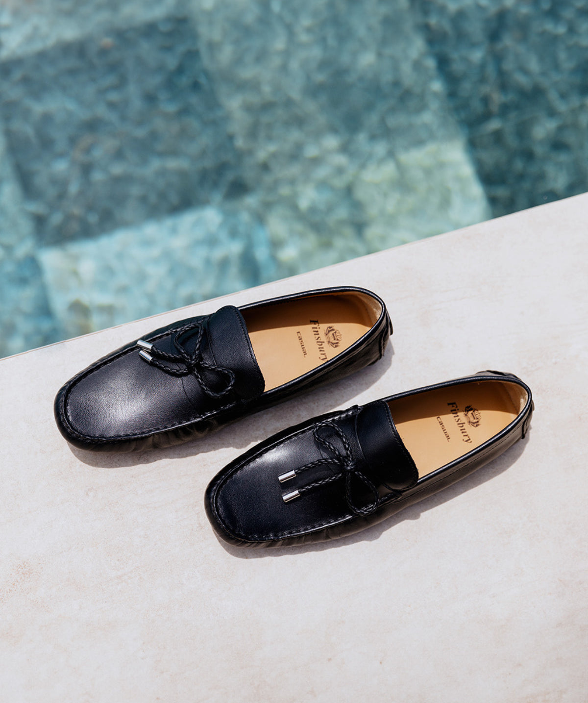 Mocassin MARBELLA Grainé Noir