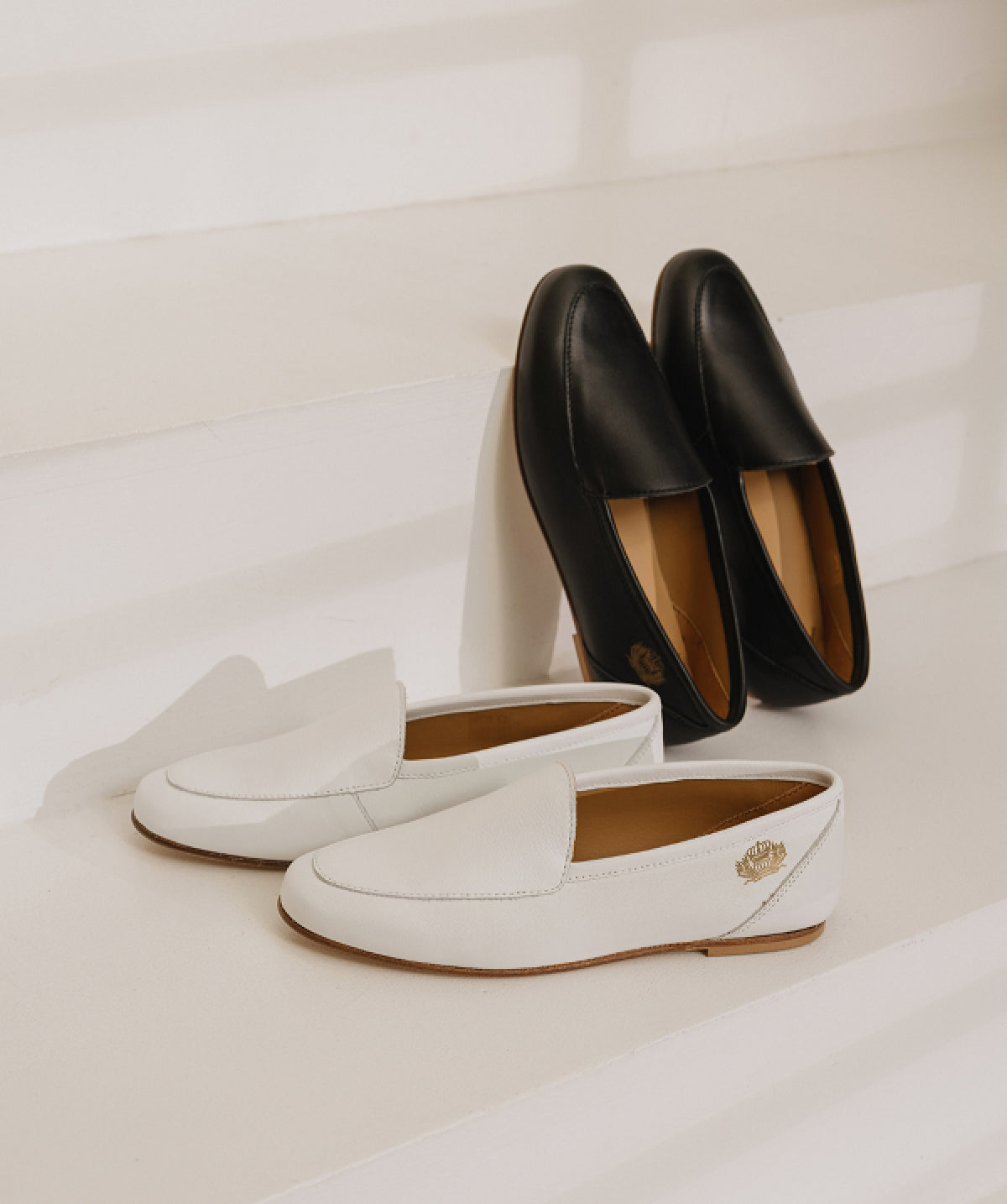 PALOMA Black Moccasins