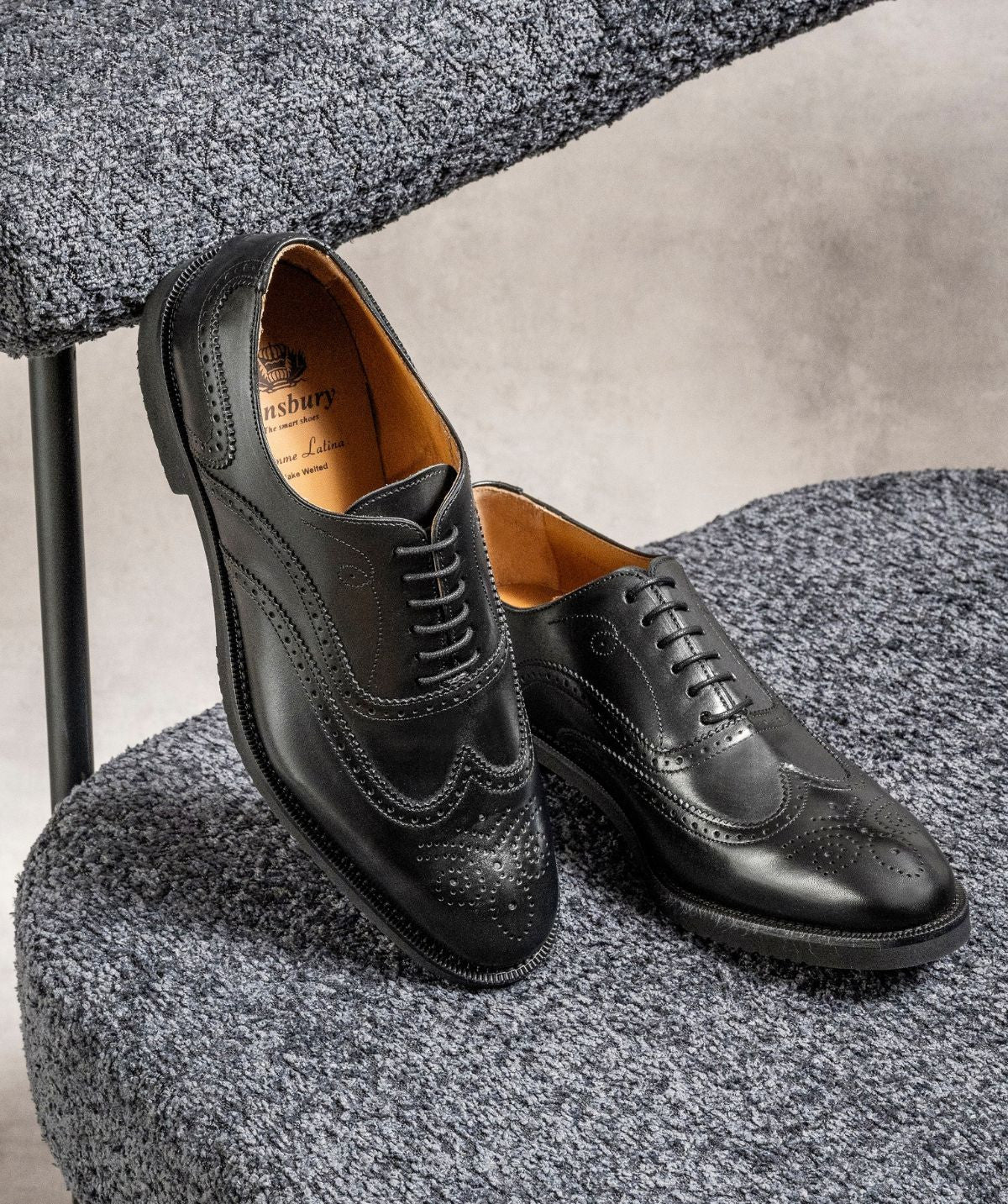 KENDAL Black Richelieu