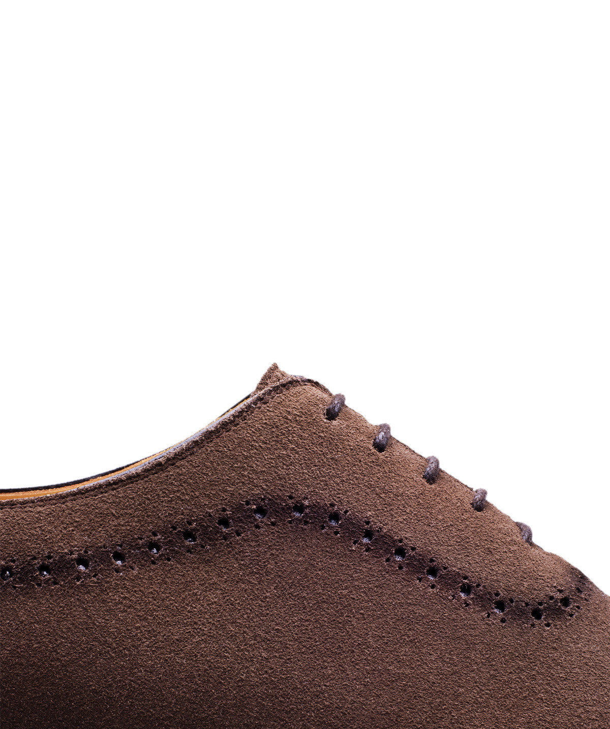 LORENZO Brown Suede Richelieu